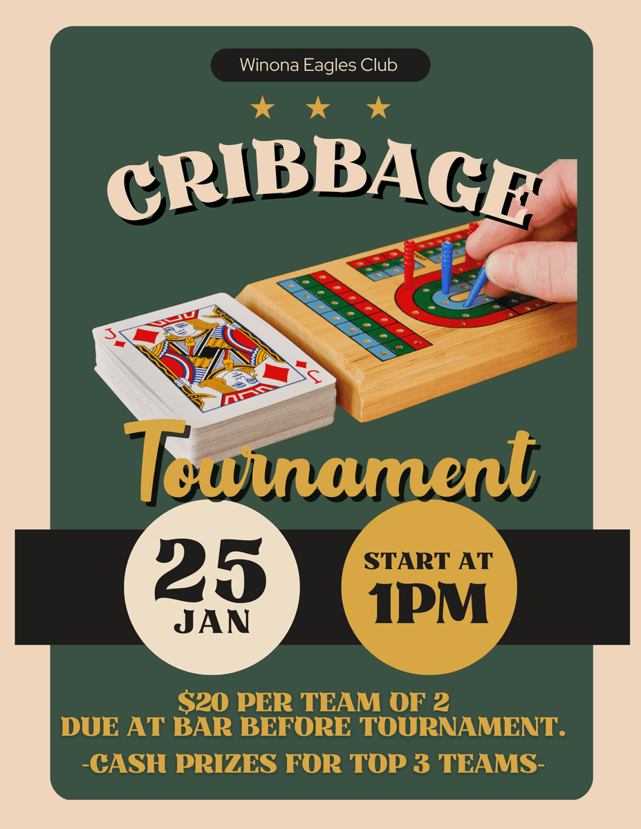 Cribbage Tournament