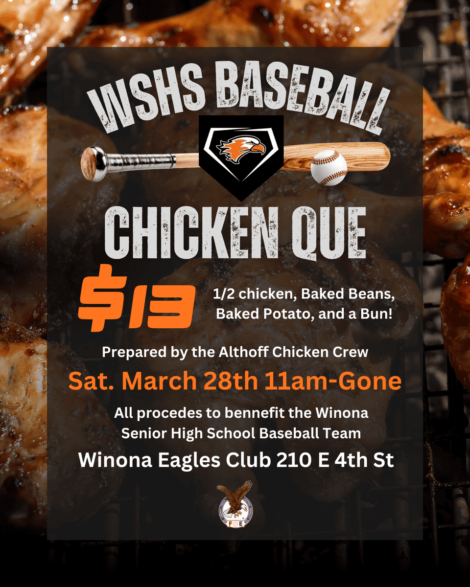 Wshs Baseball Chicken Que